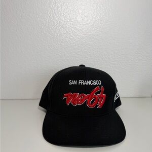 Prevail Black San Francisco 49ers SnapBack